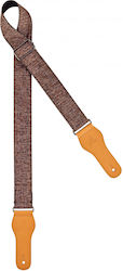Ortega Ocs-210 Guitar Strap Gray — 100% Cotton Adjustable Professional