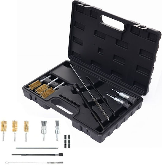 Perii De Sârmă Curățare Bujii Injectoare Kraft&dele Kd10048 Metal Alamă Pvc 14 Bucăți