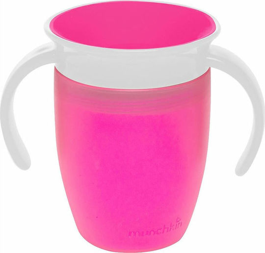 Munchkin Toddler Cup Miracle 360° Plastic Fuchsia 207ml for 6m+