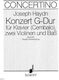Joseph Haydn – Κοντσερτίνο Σολ Μείζονα Hob Xviii:9 Τσέμπαλο 2 Βιολιά & Κοντραμπάσο