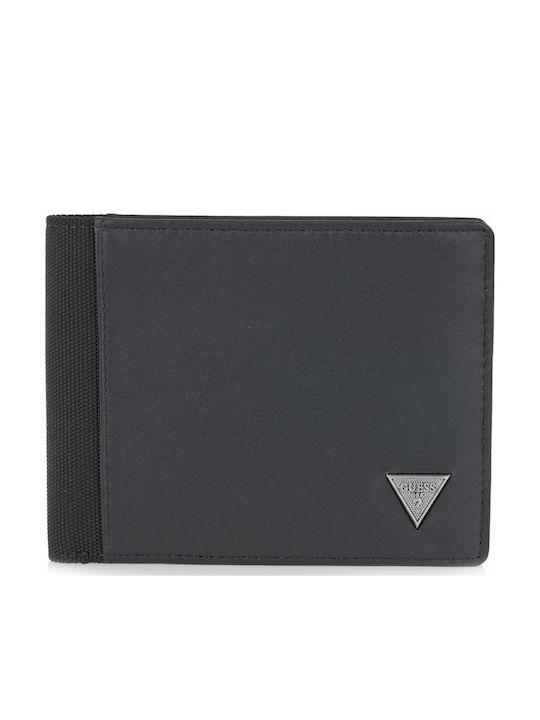 Guess Berna Leather Men's Wallet Black