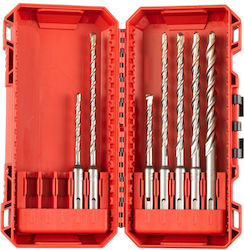 Milwaukee Sds+ M2 Concrete Drill Bit Set 5 10 Mm 7 Pcs