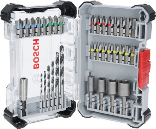 Set Burghie Metal Extrahard 35 Piese Șurubelniță Bosch