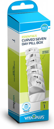 Κουτί Χαπιών Vitaplus Curved Seven Day Pillbox Medinox Vp64051