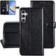 Tuniq Book Leather Black (Galaxy A34)