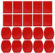 Mounting Stickers Bases Gopro Set 20 Pcs