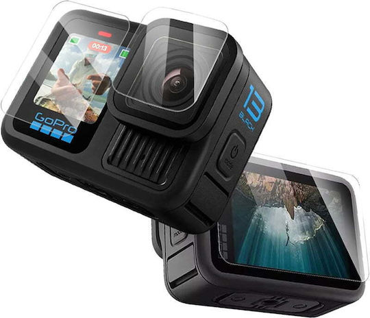 Glass Protector Gopro Hero 13 Black Both Screens Lens