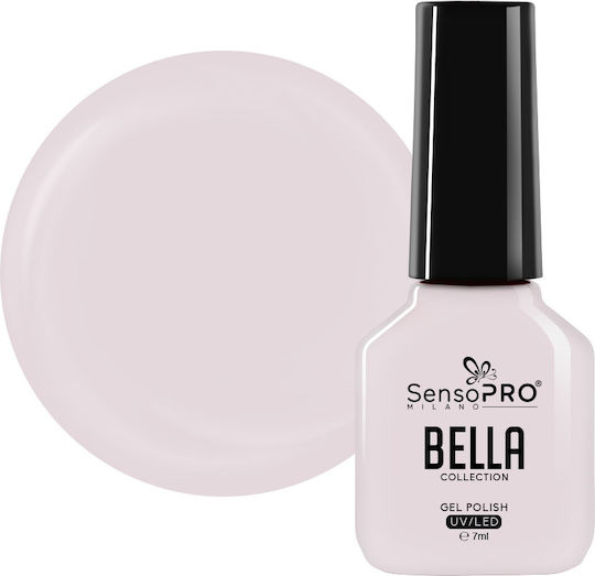 Sensopro Milano Ojă Pentru Unghii Cu Gel Semi-Permanent Bella Collection Nude Neutral 7ml