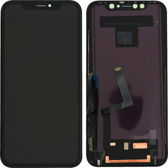 Screen with Touch Mechanism for iPhone XR Black