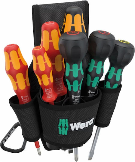 Wera Electrician Impact Screwdriver Set VDE 1000V Precision