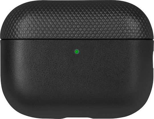 Native Union Leder Kunststoff Silikon Tasche in Schwarz für Apple AirPods Pro 3