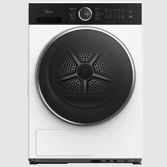 Midea MD205H100BW/W-GR Tumble Dryer 10kg with Heat Pump