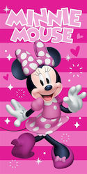 Πετσέτα Θαλάσσης Quick Dry Disney Home Minnie 181 70x140 Fuchsia-pink 100% Microfiber Πετσέτα Θαλάσσης Quick Dry Disney Home Minnie 181 70x140 Fuchsia-pink 100% Microfiber