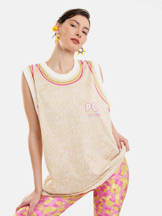 PCP Women's Sports Oversized T-shirt Yellow