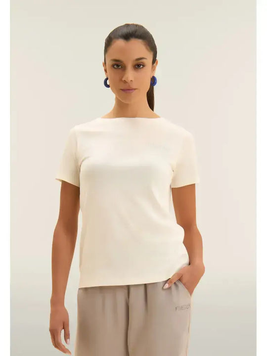 Γυναικείο T-shirt Μπεζ