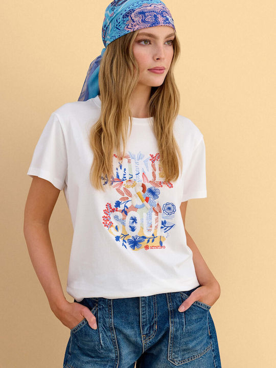 Γυναικείο T-shirt Λευκό
