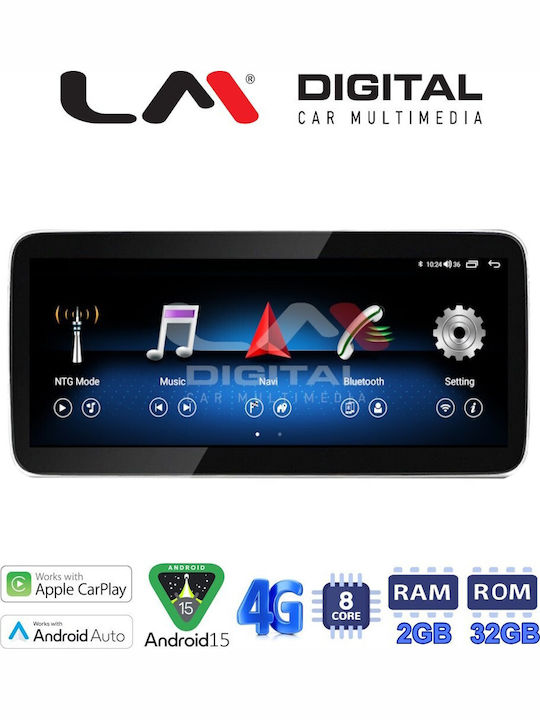 LM Digital LM Kh2 510 Auto-Audiosystem OEM Multimedia Mercedes-Benz C Klasse W205 2015 GLC X253 2015 X Klasse W470 2017 CarPlay Android Auto Bluetooth GPS Wi-Fi GPRS