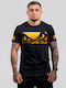 T-shirt Black/gold BB-000103-BGD