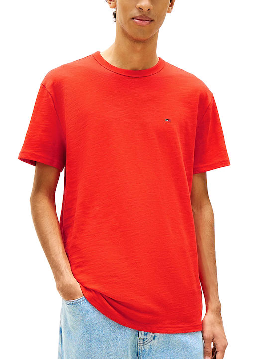 Tommy Hilfiger Flag T-shirt Κόκκινο