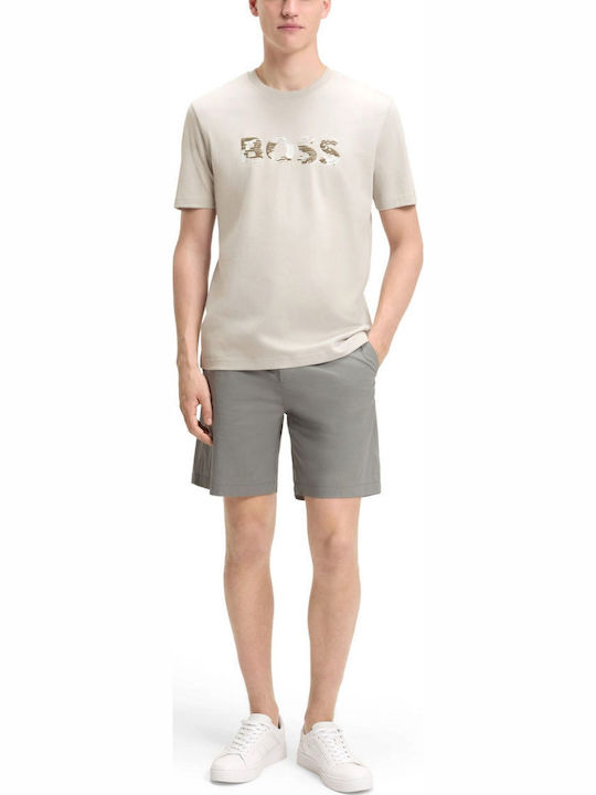 Boss T-shirt Ecru