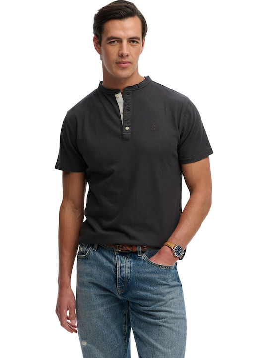 Superdry M D2 Ovin Short Sleeve Gray Blouse