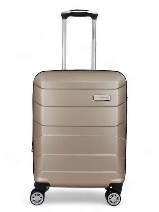 Greenwich Polo Club Hard Gold Travel Suitcase with 4 Wheels