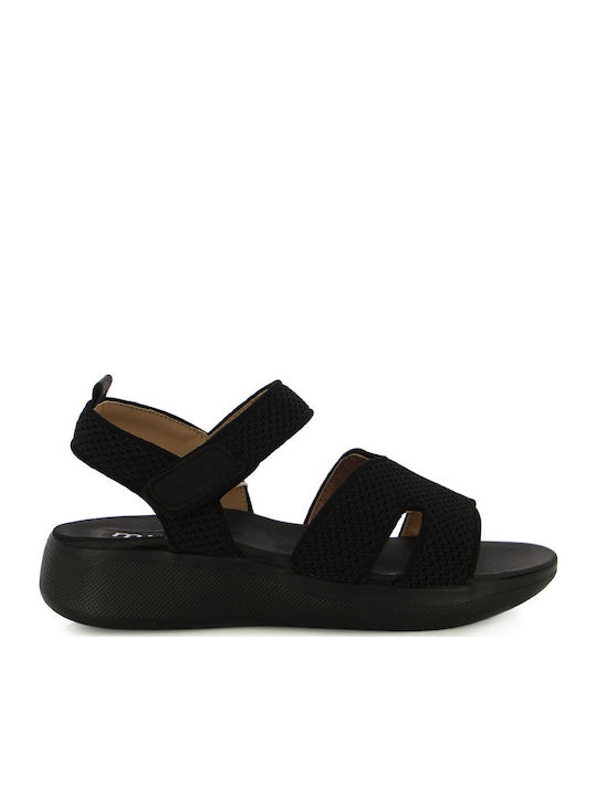 Mysoft Women's Flat Sandals Black