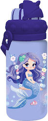 Must Team Plastic Kids Water Bottle With Straw ...