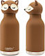 Asobu Bestie Kids Water Bottle Thermos Stainless Steel Bestie Fox 450ml