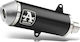 Arrow Exhaust Aluminium Dark Urban Steel End Cap Zontes Zt368-g '25-'26 53553an.alum Dark