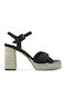 Leather Black Sandals