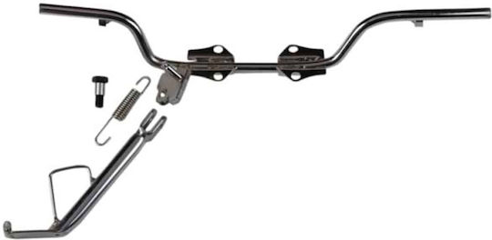Complete Driver Foot Peg Without Starter Chrome Honda C50c 12v/glx 50cc-90cc Etc Nikme41170