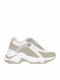 Γυναικεία Sneakers Ασημί