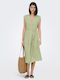 Summer Midi Dress Green