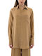 Shirt Long Sleeve Women's Shirt Gold