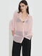 Women's Pink Polka Dot Shirt