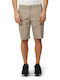 Men's Cargo Bermuda Shorts Beige