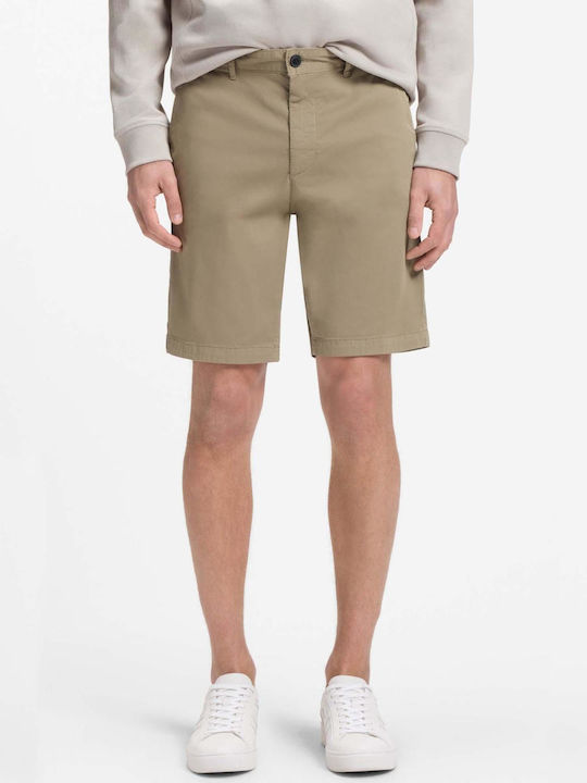 Boss Ανδρική Βερμούδα Chino Μπεζ