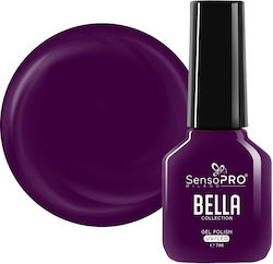 SensoPro Bella Gel Nail Polish Violet Noir 7ml