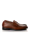 Leather Men's Moccasins in Black Colour