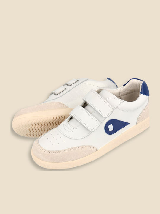 Kids Sneakers with Hoop & Loop Closure Blue
