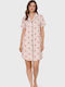 Elite Summer Women's Cotton Pink Pyjama Set