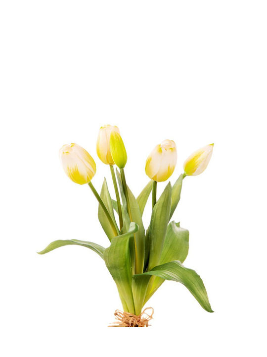 Decorative Bouquet Of Tulip Flowers 30.5cm Arpimex Srl Arp-a23973-w