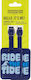 American Tourister Luggage Label Blue 2 Pieces