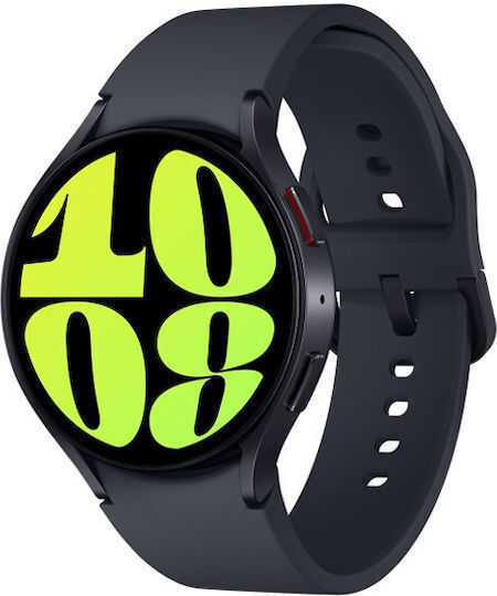 Samsung Galaxy Watch6 Classic Rostfreier Stahl 44mm 4G - LTE / NFC / Wi-Fi Generalüberholte Smartwatches Note A Schwarz