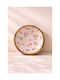 Kaemingk Round Wooden Serving Bowl with Diameter 24cm