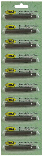 Hex Long Bit 10x75mm Jbm Jbm-10380