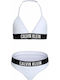 Calvin Klein Kids Bikini Swimwear White