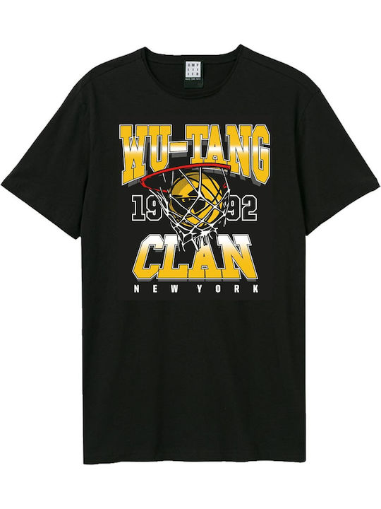 Amplified Wu-tang Clan Shooting Hoops T-shirt Unisex Zave210n780-blk