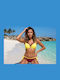 Bikini Bra With Padding Yellow